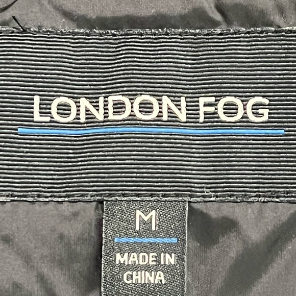 London Fog Faux Fur Hooded Down/Waterfowl Zip Puffer Coat - Picture 8 of 10